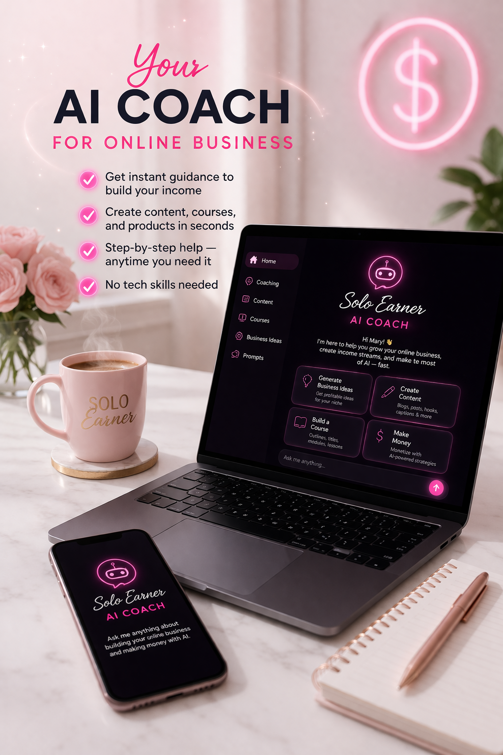 Solo Earner Academy | Learn AI Tools & Build Extra Income